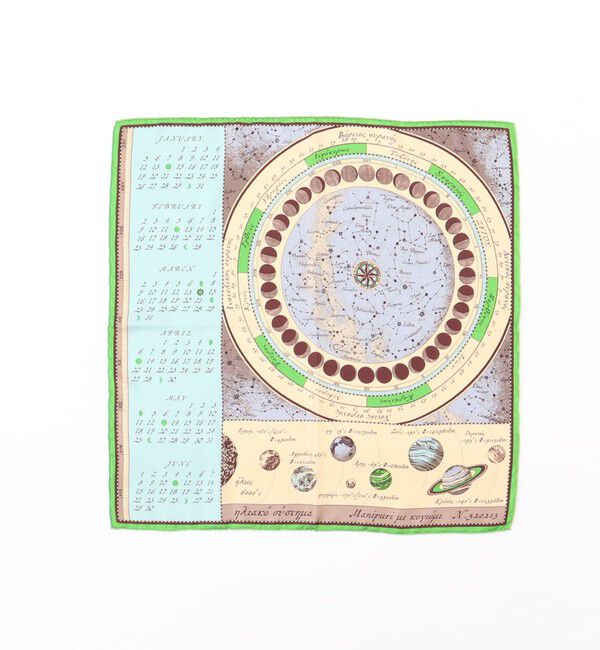 NOLLEY'S「【manipuri/マニプリ】シルクスカーフ65」|バンダナ・スカーフ|