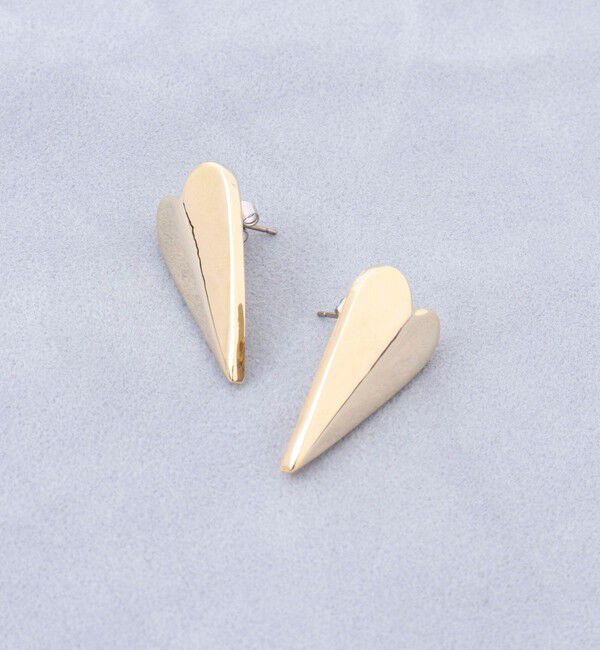 grace grace「【grace grace/グラスグラス】ハート ピアス」|ピアス|ゴールド