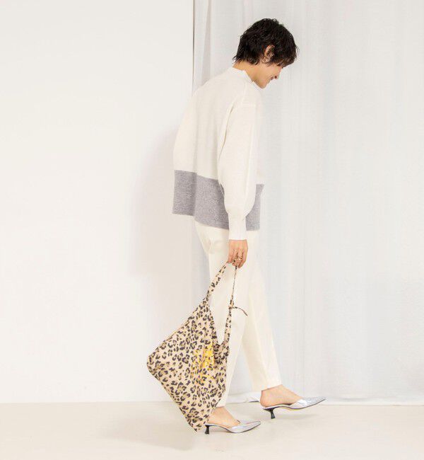 NOLLEY'S「ウォッシャブル裏起毛イージーテーパードパンツ」|チノ|