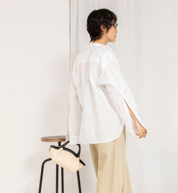Rie Miller「レギュラーカラー2WAYシャツ」|シャツ・ブラウス|