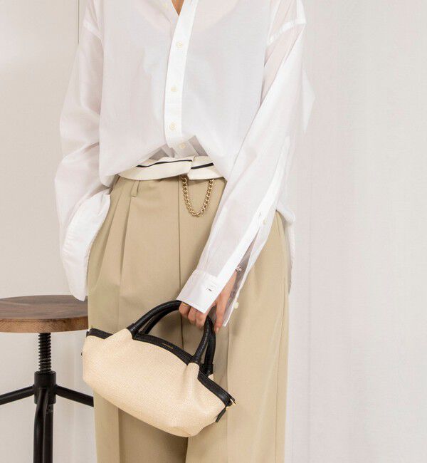 Rie Miller「レギュラーカラー2WAYシャツ」|シャツ・ブラウス|