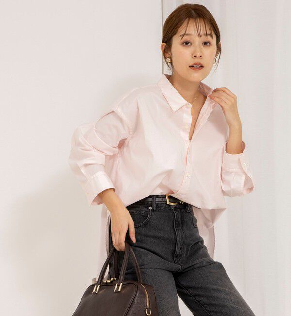 Rie Miller「レギュラーカラー2WAYシャツ」|シャツ・ブラウス|
