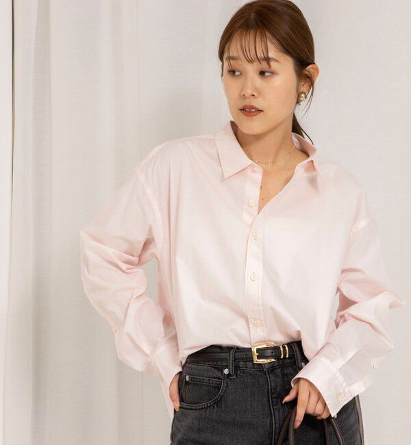 Rie Miller「レギュラーカラー2WAYシャツ」|シャツ・ブラウス|