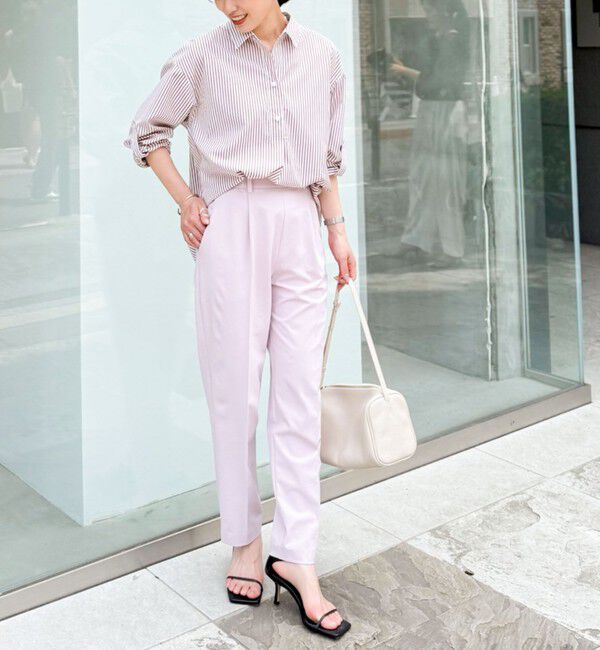 NOLLEY'S sophi「パール釦スキッパーシャツ」|シャツ・ブラウス|