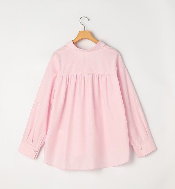 NOLLEY'S sophi「パール釦スキッパーシャツ」|シャツ・ブラウス|