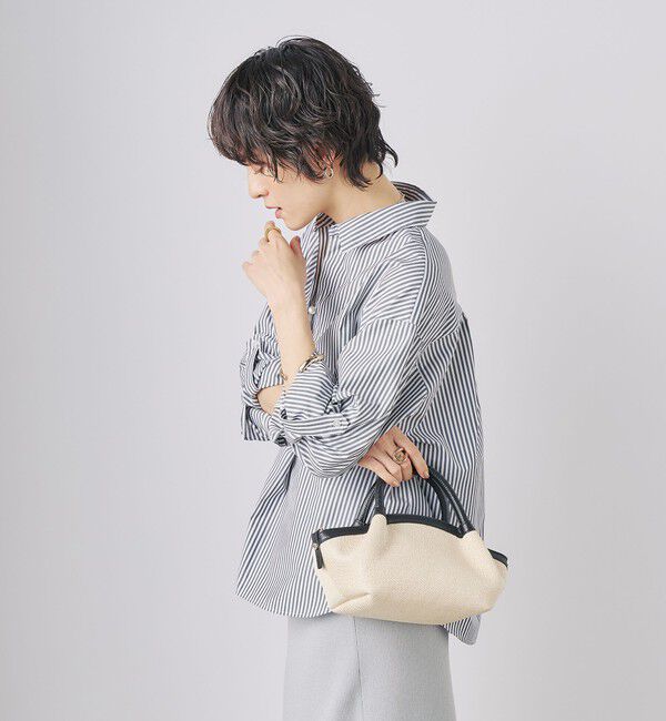 NOLLEY'S sophi「パール釦スキッパーシャツ」|シャツ・ブラウス|