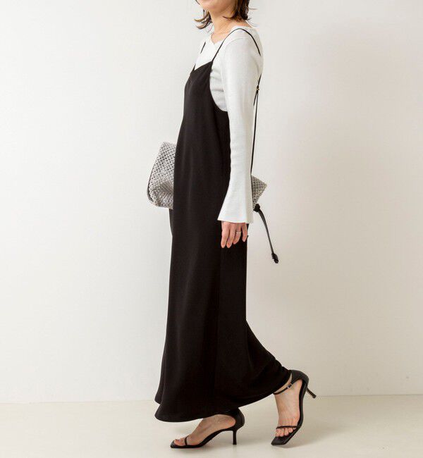 NOLLEY'S sophi「ウォッシャブルマットサテンキャミワンピース」|ワンピース|