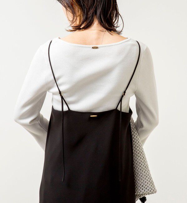 NOLLEY'S sophi「ウォッシャブルマットサテンキャミワンピース」|ワンピース|