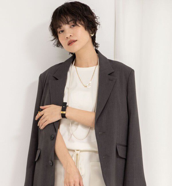 Rie Miller「《セットアップ対応》《手洗い可能》細見えニットオールインワン」|オールインワン|