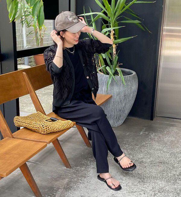 Rie Miller「《セットアップ対応》《手洗い可能》細見えニットオールインワン」|オールインワン|