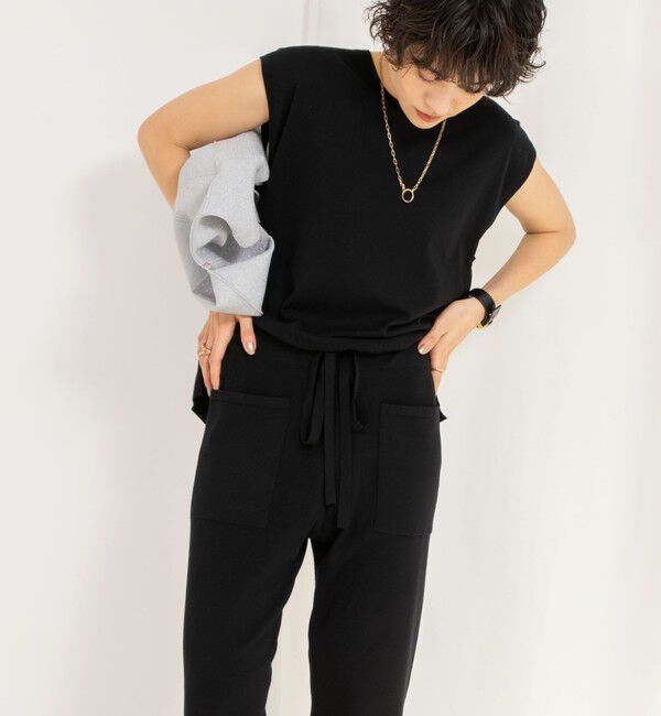 Rie Miller「《セットアップ対応》《手洗い可能》細見えニットオールインワン」|オールインワン|