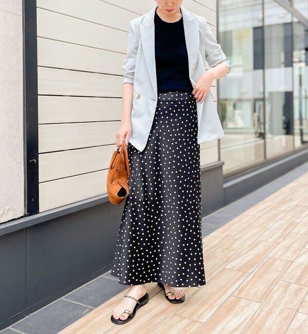 NOLLEY'S sophi「《セットアップ対応》ウォッシャブルライトドライシャンブレージャケット」|テーラードジャケット|