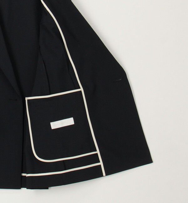 NOLLEY'S sophi「《セットアップ対応》ウォッシャブルライトドライシャンブレージャケット」|テーラードジャケット|