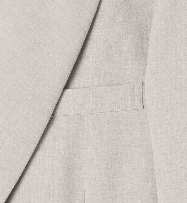 NOLLEY'S sophi「《セットアップ対応》ウォッシャブルライトドライシャンブレージャケット」|テーラードジャケット|