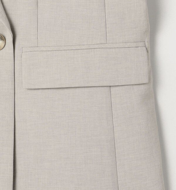 NOLLEY'S sophi「《セットアップ対応》ウォッシャブルライトドライシャンブレージャケット」|テーラードジャケット|