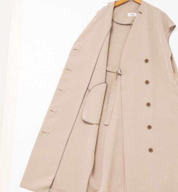 NOLLEY'S「【yosoyuki series】2wayコートワンピース」|ワンピース|