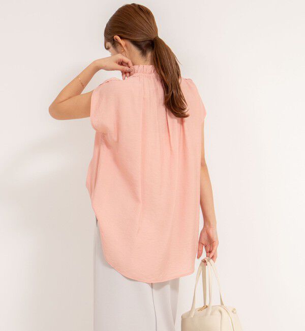 NOLLEY'S「フリル衿ブラウス」|シャツ・ブラウス|