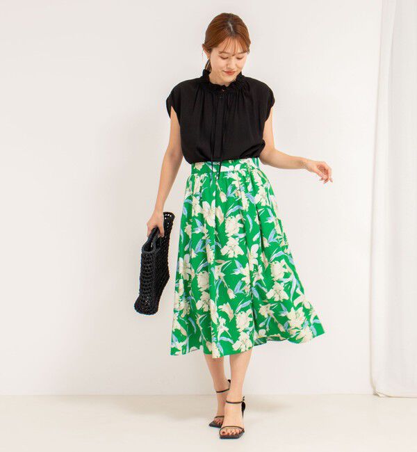 NOLLEY'S「フリル衿ブラウス」|シャツ・ブラウス|