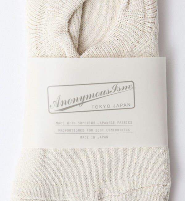 NOLLEY'S goodman「【ANONYMOUSISM/アノニマスイズム】WASHI セパレートパイルシューズイン」|ソックス|