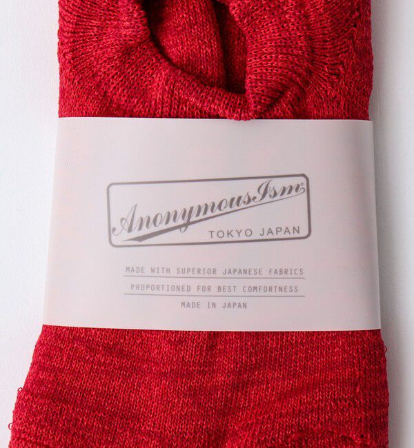 NOLLEY'S goodman「【ANONYMOUSISM/アノニマスイズム】WASHI セパレートパイルシューズイン」|ソックス|