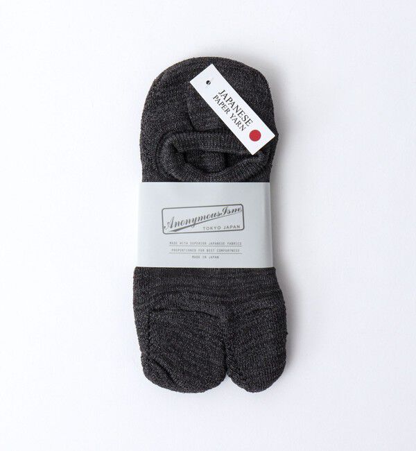 NOLLEY'S goodman「【ANONYMOUSISM/アノニマスイズム】WASHI セパレートパイルシューズイン」|ソックス|