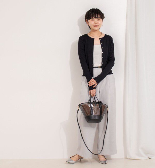 NOLLEY'S「《手洗い可能》テレコカーディガン」|カーディガン|