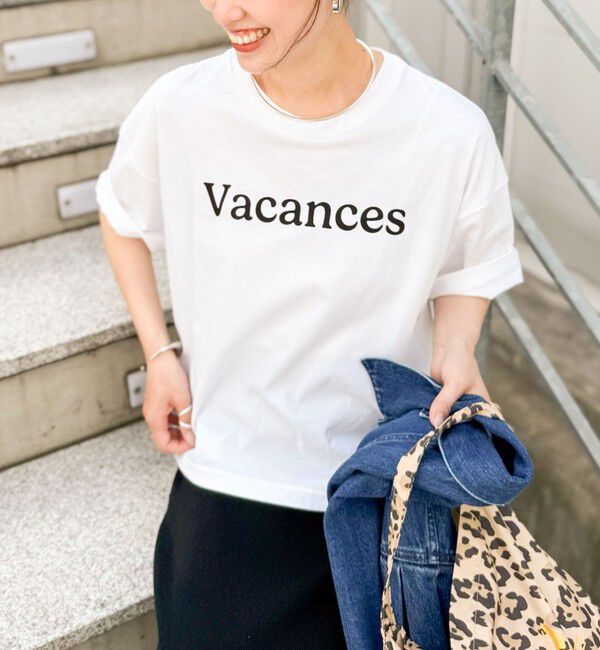 NOLLEY'S「Vacances Tシャツ」|Tシャツ・カットソー|ホワイト
