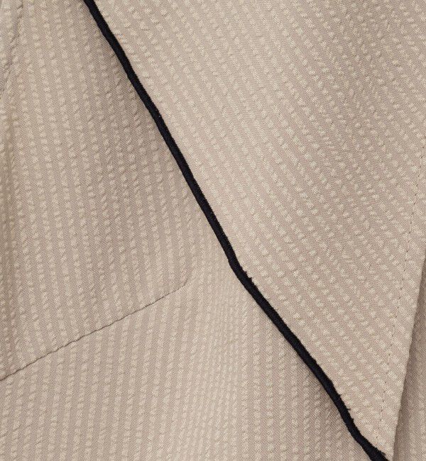 NOLLEY'S「ビッグカラーノースリーブブラウス」|シャツ・ブラウス|