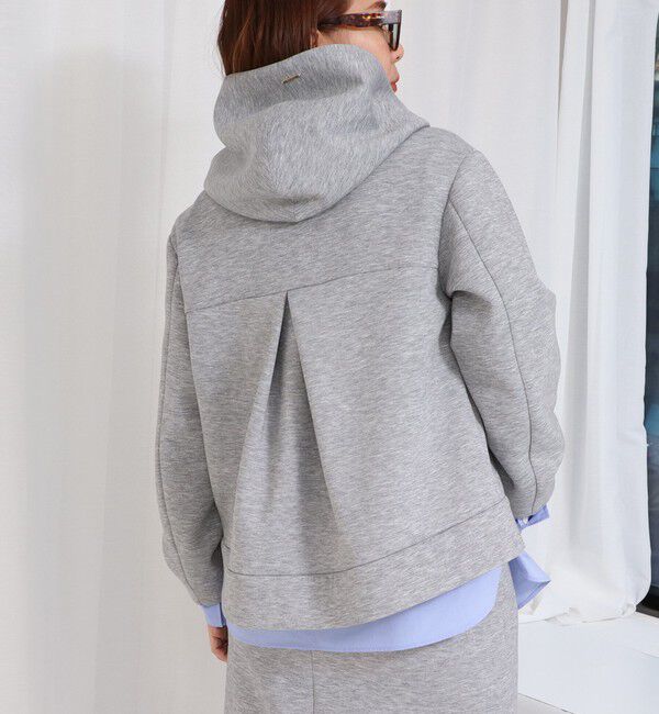 NOLLEY'S「《セットアップ対応》ウォッシャブルエアボールフードブルゾン」|ブルゾン・スタジャン|