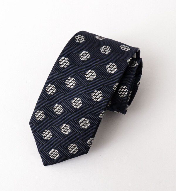 NOLLEY'S goodman「CANEPA ヘキサゴンドットジャガードネクタイ 25AWコレクション」|ネクタイ・蝶ネクタイ|