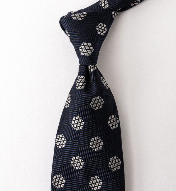 NOLLEY'S goodman「CANEPA ヘキサゴンドットジャガードネクタイ 25AWコレクション」|ネクタイ・蝶ネクタイ|