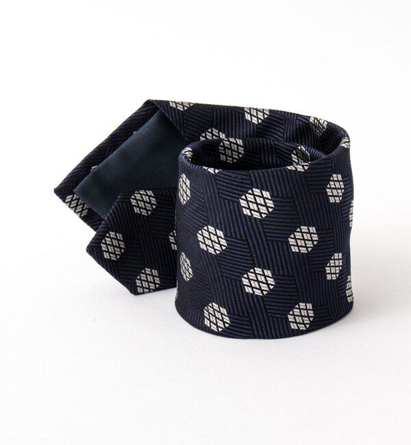 NOLLEY'S goodman「CANEPA ヘキサゴンドットジャガードネクタイ 25AWコレクション」|ネクタイ・蝶ネクタイ|