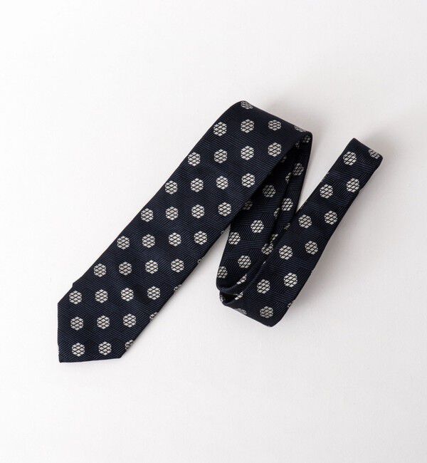 NOLLEY'S goodman「CANEPA ヘキサゴンドットジャガードネクタイ 25AWコレクション」|ネクタイ・蝶ネクタイ|
