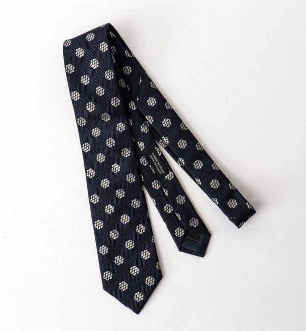 NOLLEY'S goodman「CANEPA ヘキサゴンドットジャガードネクタイ 25AWコレクション」|ネクタイ・蝶ネクタイ|