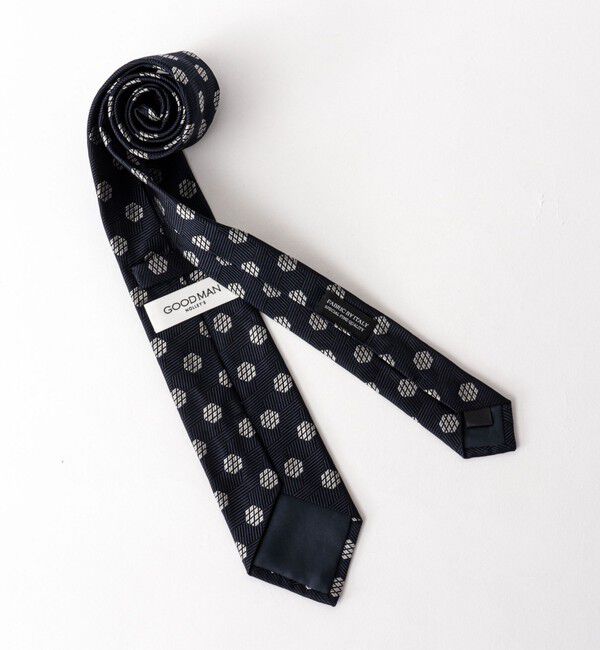 NOLLEY'S goodman「CANEPA ヘキサゴンドットジャガードネクタイ 25AWコレクション」|ネクタイ・蝶ネクタイ|
