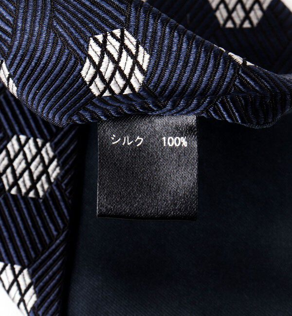 NOLLEY'S goodman「CANEPA ヘキサゴンドットジャガードネクタイ 25AWコレクション」|ネクタイ・蝶ネクタイ|