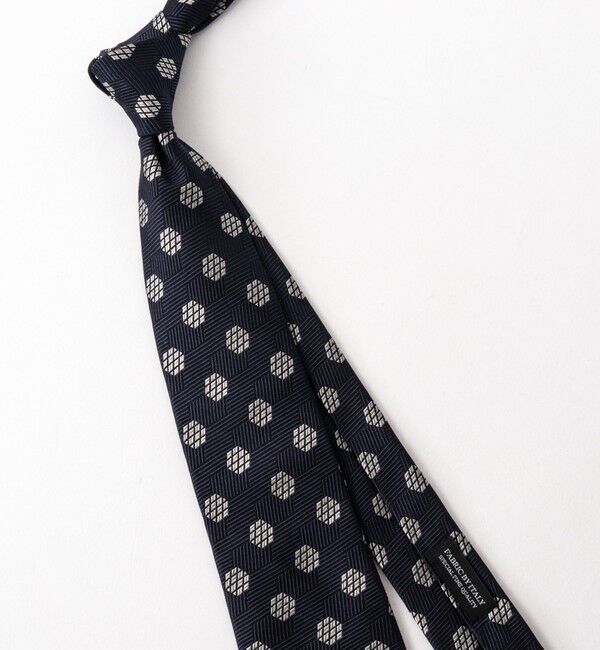 NOLLEY'S goodman「CANEPA ヘキサゴンドットジャガードネクタイ 25AWコレクション」|ネクタイ・蝶ネクタイ|