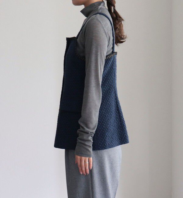 fredy emue「【入卒/セレモニー】ファンシーツィードビスチェ」|シャツ・ブラウス|