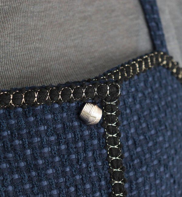 fredy emue「【入卒/セレモニー】ファンシーツィードビスチェ」|シャツ・ブラウス|