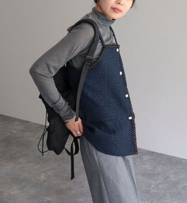 fredy emue「【入卒/セレモニー】ファンシーツィードビスチェ」|シャツ・ブラウス|