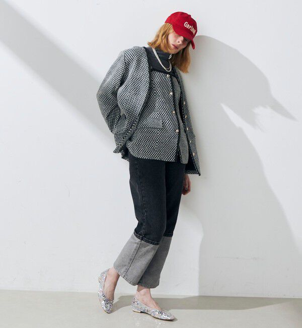 fredy emue「【入卒/セレモニー】ファンシーツィードビスチェ」|シャツ・ブラウス|