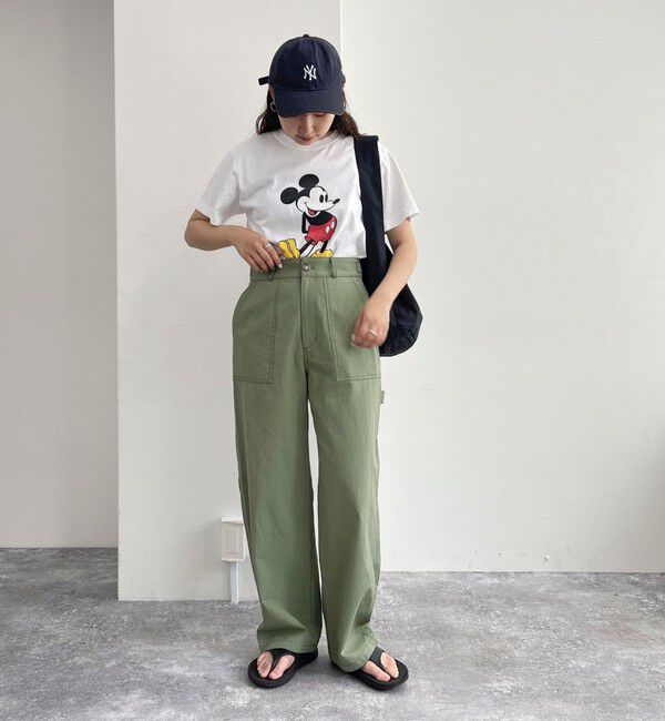 fredy emue「コットンラチネペインターパンツ」|チノ|