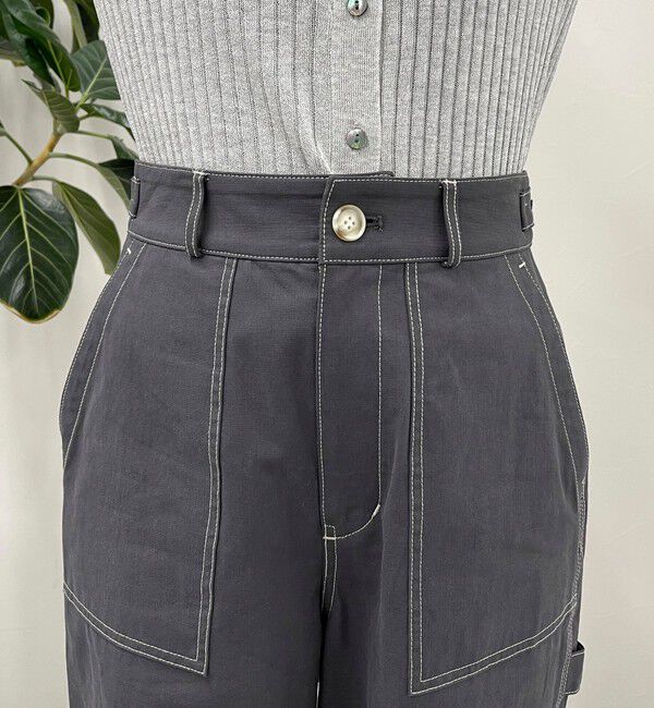 fredy emue「コットンラチネペインターパンツ」|チノ|