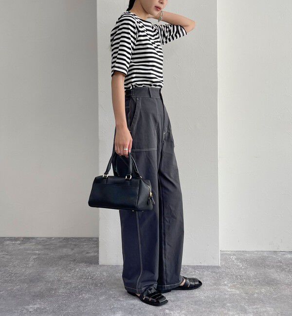 fredy emue「コットンラチネペインターパンツ」|チノ|