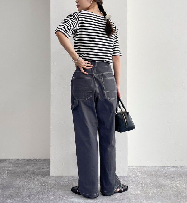 fredy emue「コットンラチネペインターパンツ」|チノ|