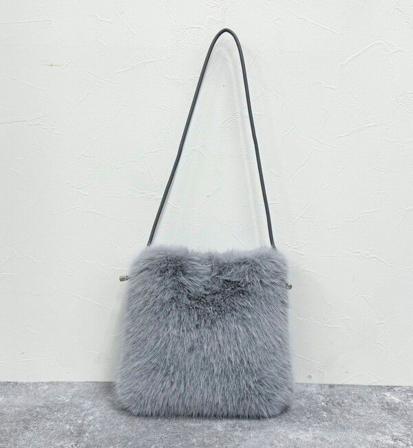 fredy emue「エコファースクエアワンショルバック」|ハンドバッグ|