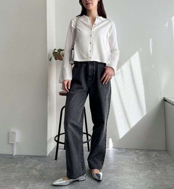 fredy emue「【haru企画】フレアスリーブシャツカーディガン」|カーディガン|