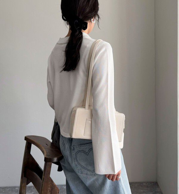 fredy emue「【haru企画】フレアスリーブシャツカーディガン」|カーディガン|