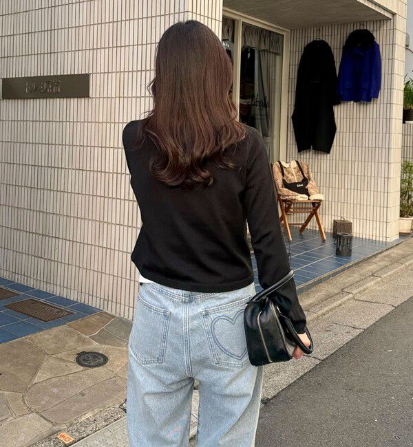 fredy emue「【haru企画】フレアスリーブシャツカーディガン」|カーディガン|