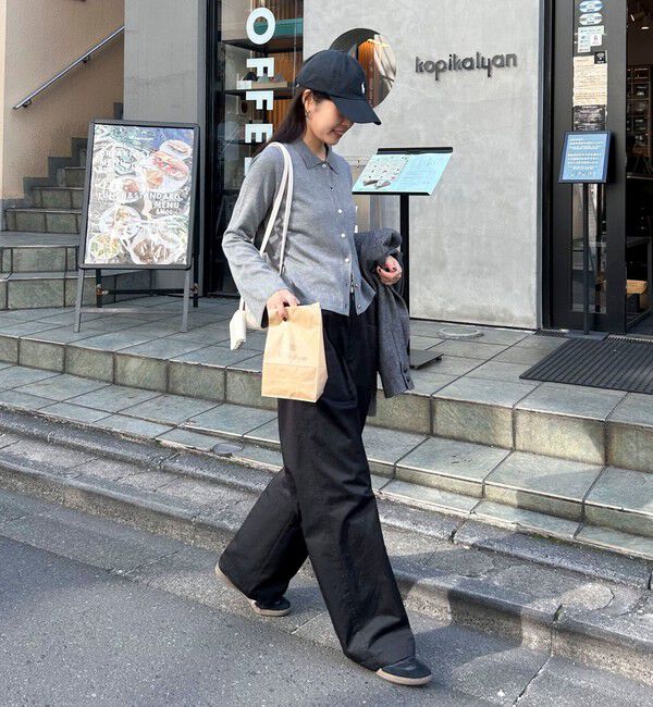 fredy emue「【haru企画】フレアスリーブシャツカーディガン」|カーディガン|